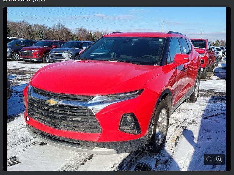 used 2022 Chevrolet Blazer car, priced at $23,900