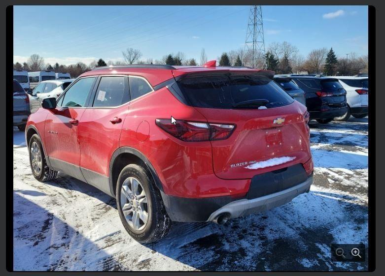 used 2022 Chevrolet Blazer car, priced at $23,900