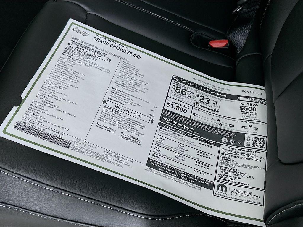 new 2025 Jeep Grand Cherokee 4xe car, priced at $54,677