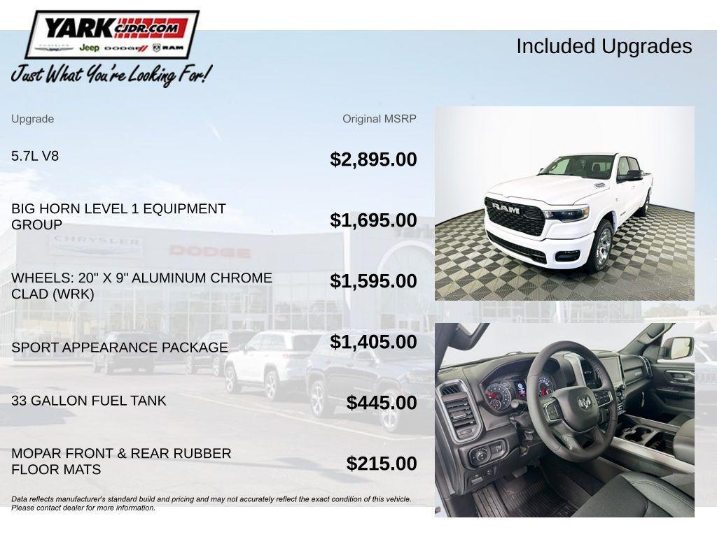 new 2026 Ram 1500 car, priced at $53,519