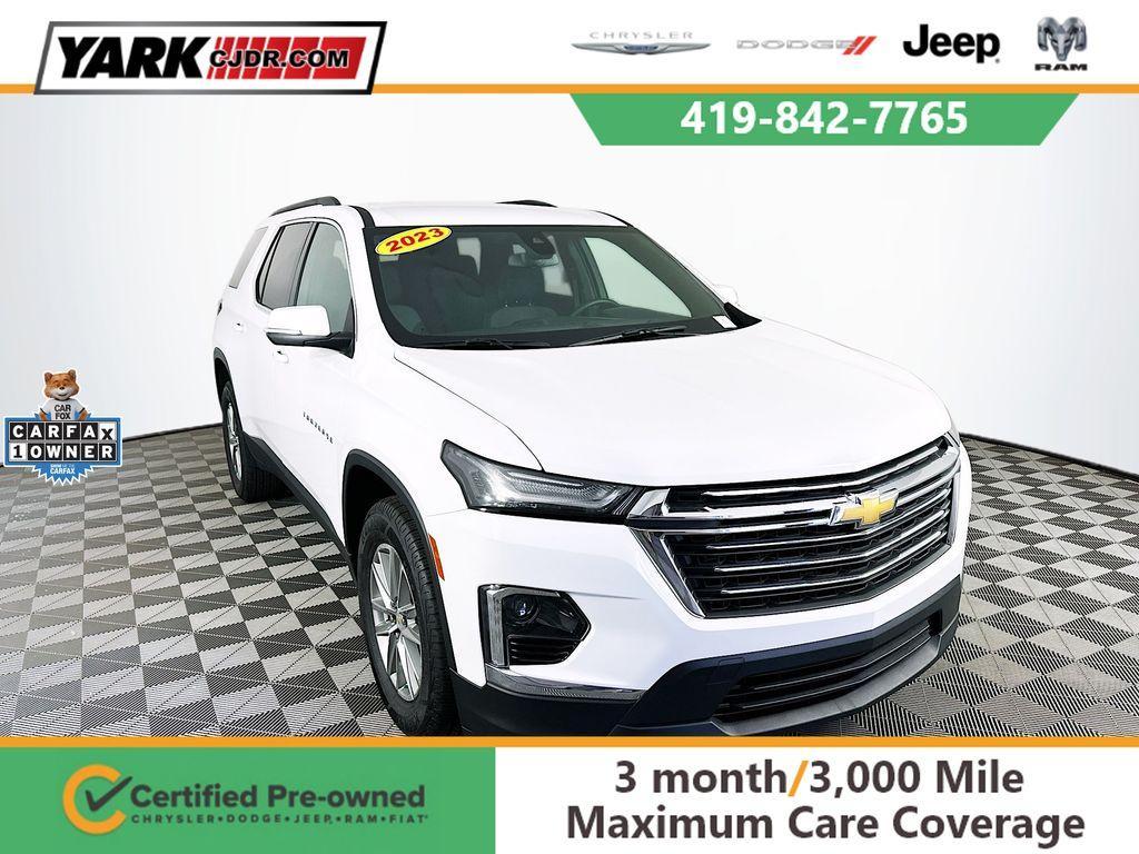 used 2023 Chevrolet Traverse car, priced at $29,799