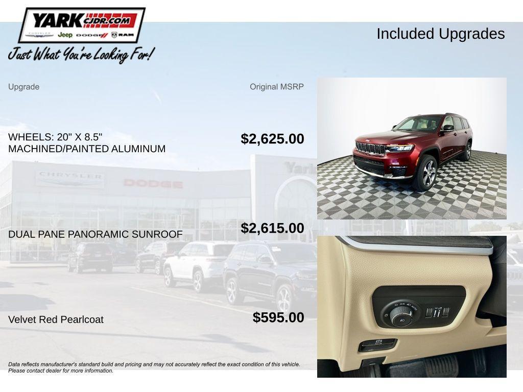 new 2025 Jeep Grand Cherokee L car, priced at $43,257
