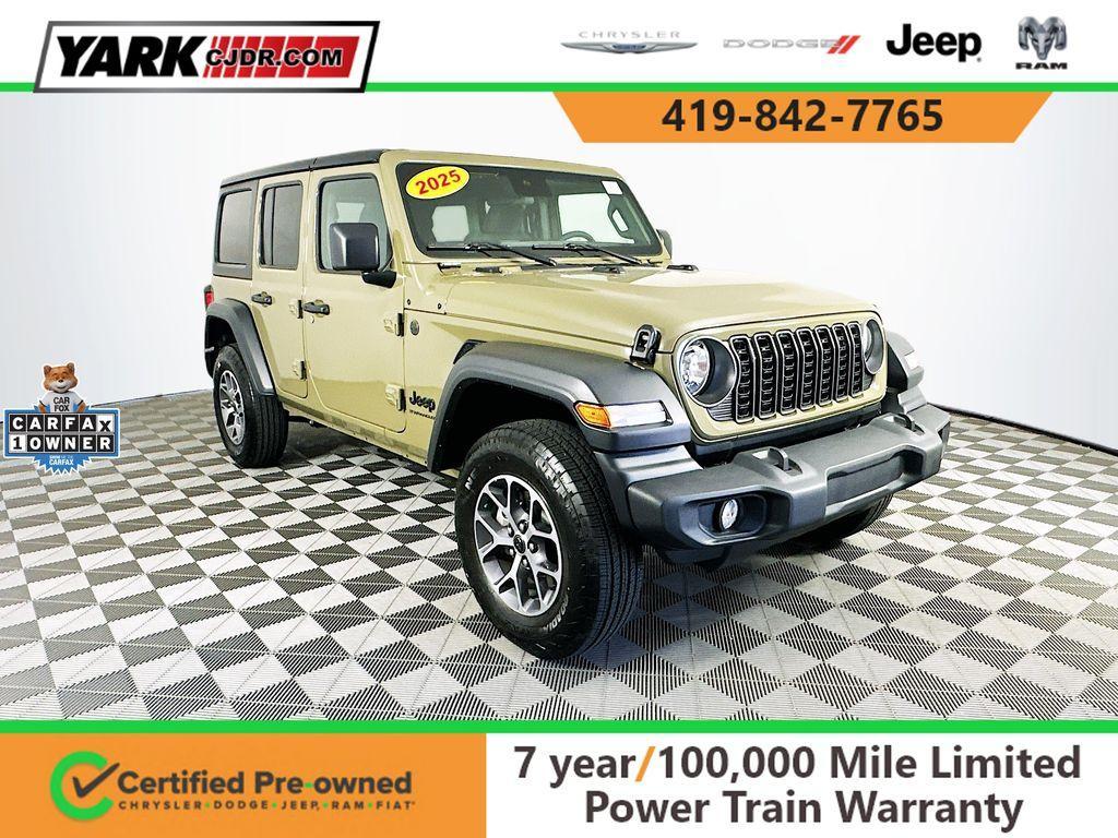 used 2025 Jeep Wrangler car, priced at $43,500