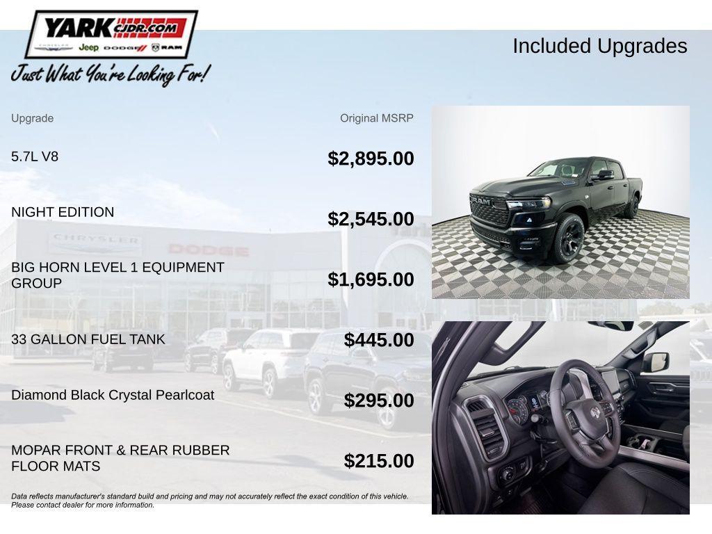 new 2026 Ram 1500 car, priced at $53,379