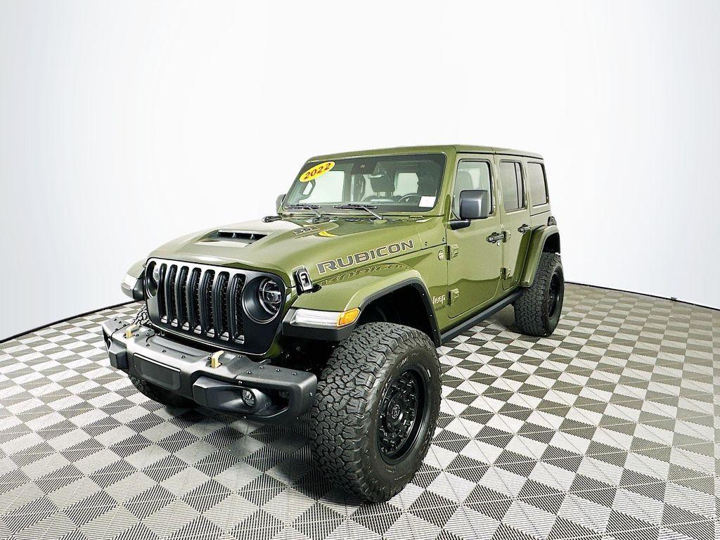 used 2022 Jeep Wrangler Unlimited car, priced at $63,700