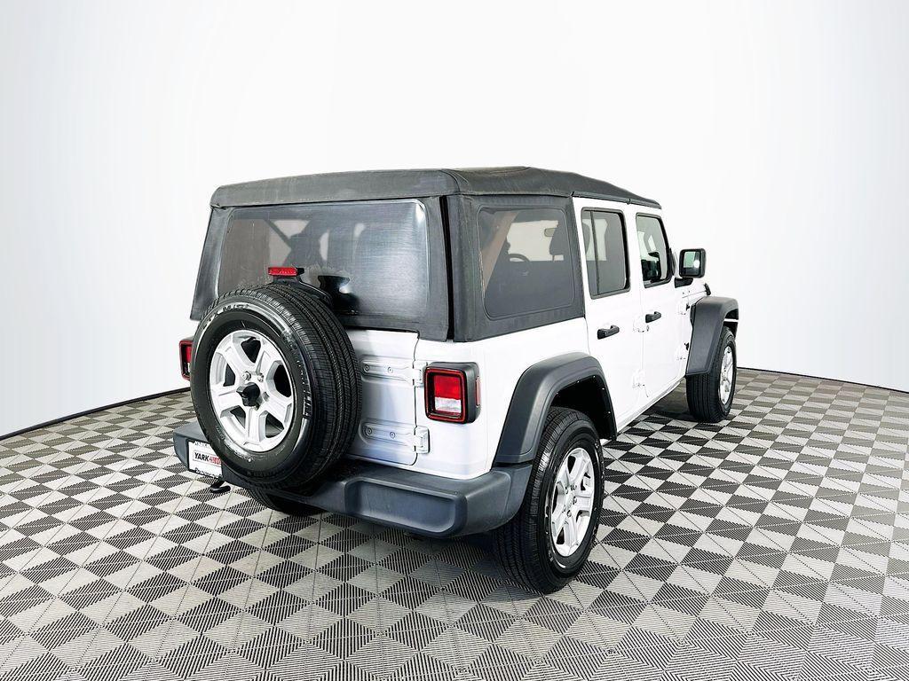 used 2021 Jeep Wrangler Unlimited car, priced at $24,499