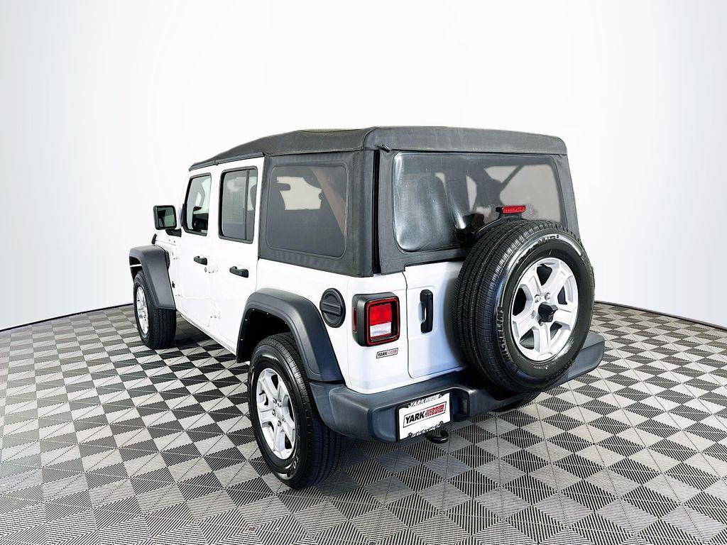 used 2021 Jeep Wrangler Unlimited car, priced at $24,499