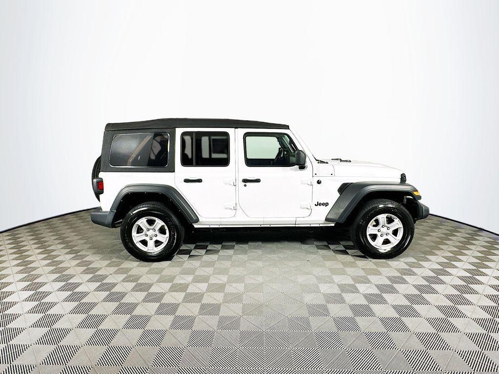 used 2021 Jeep Wrangler Unlimited car, priced at $24,499