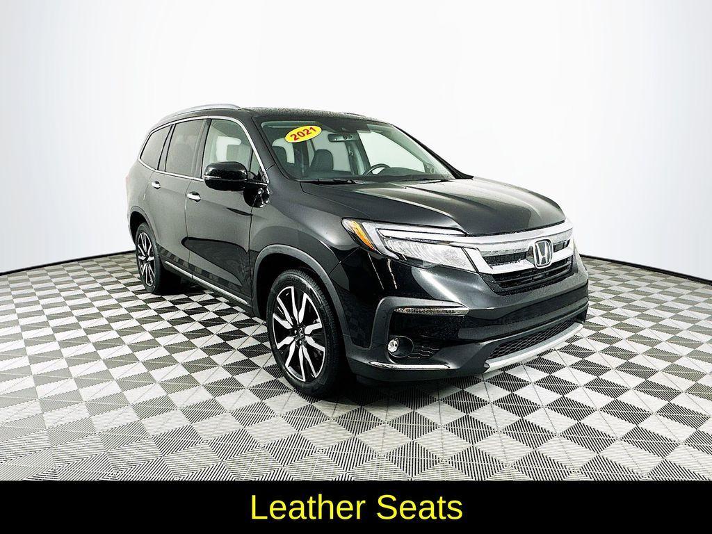 used 2021 Honda Pilot car, priced at $27,499