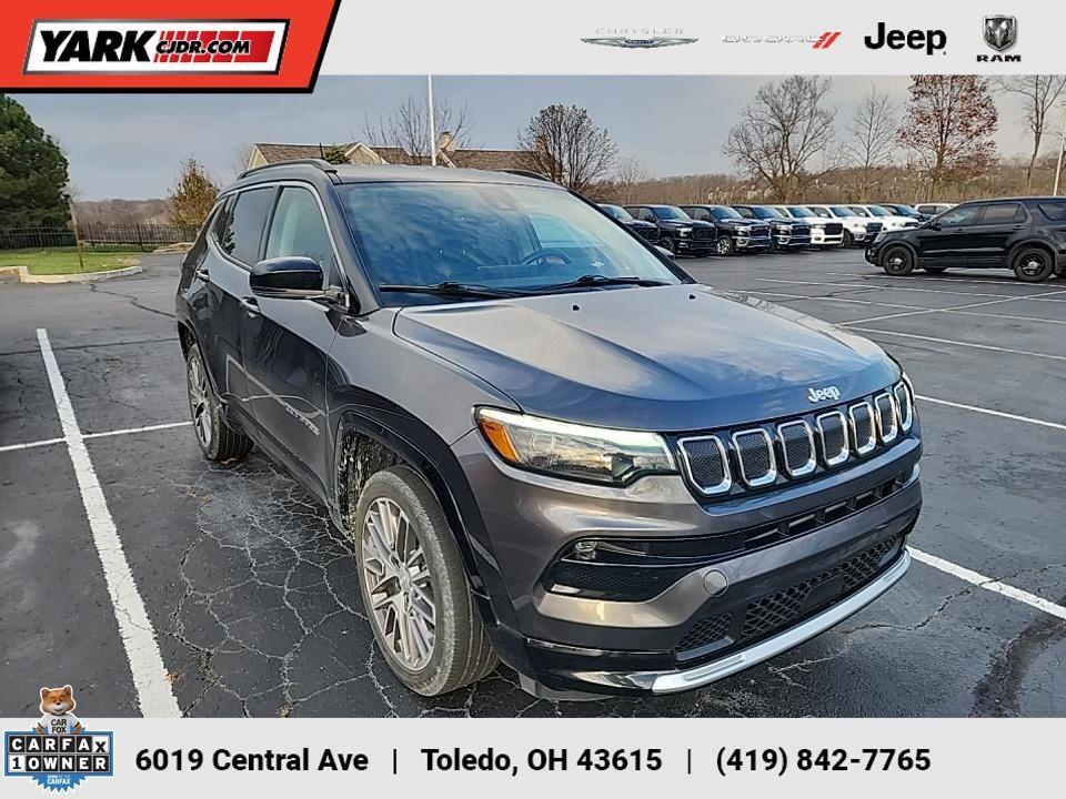 used 2022 Jeep Compass car, priced at $24,990