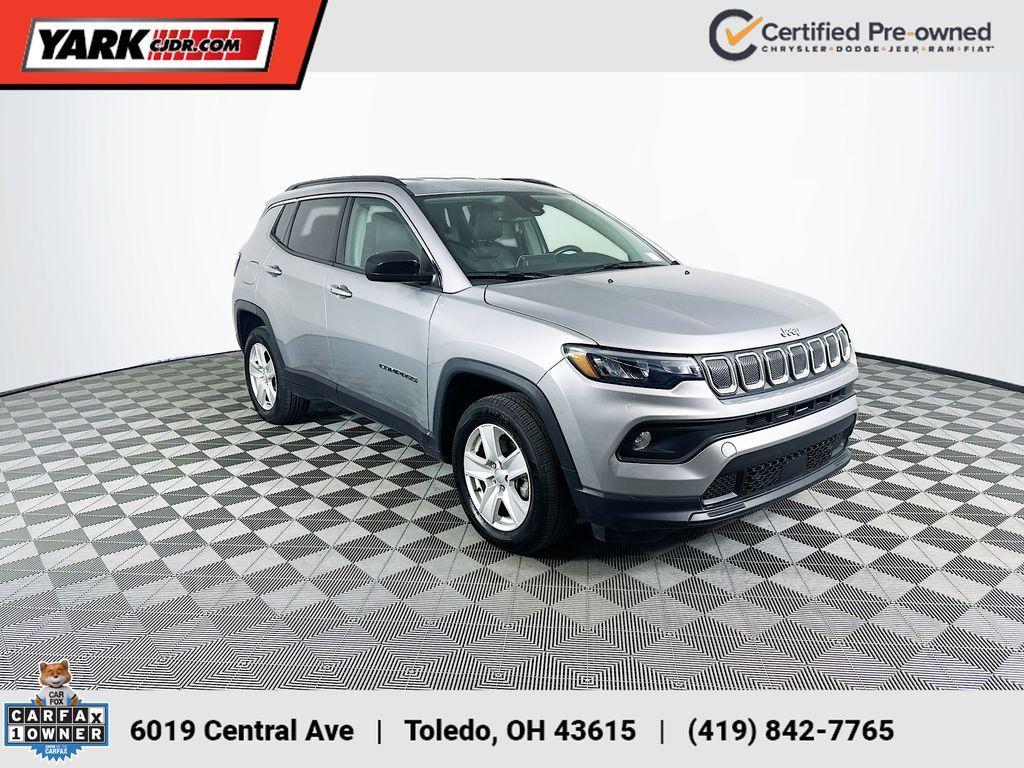 used 2022 Jeep Compass car, priced at $20,594