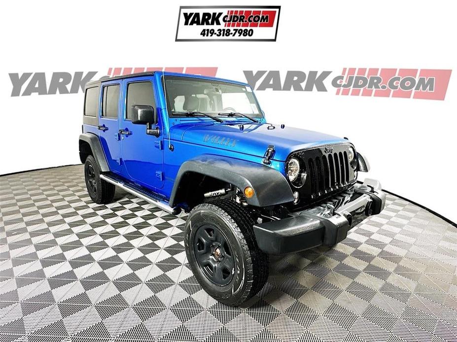 used 2015 Jeep Wrangler Unlimited car, priced at $19,998