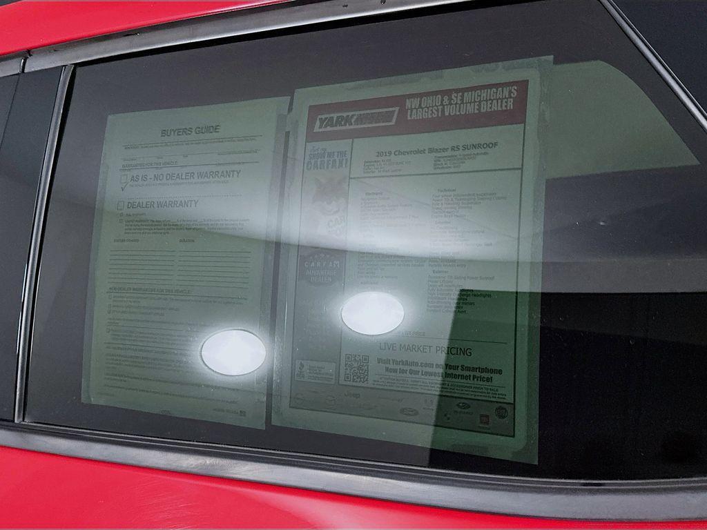 used 2019 Chevrolet Blazer car, priced at $19,998