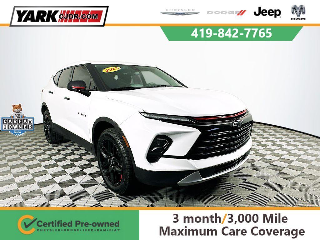 used 2023 Chevrolet Blazer car, priced at $23,598