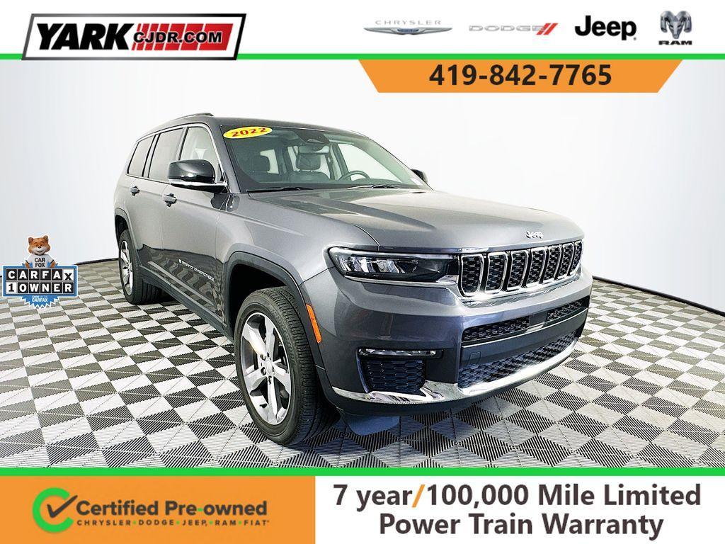 used 2022 Jeep Grand Cherokee L car, priced at $31,931