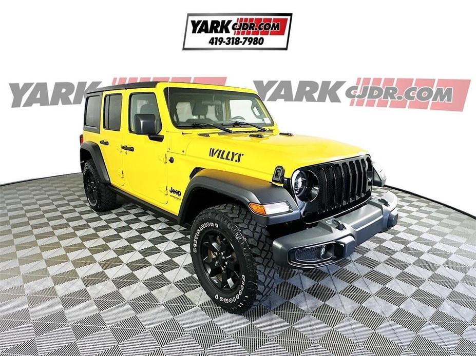 used 2021 Jeep Wrangler Unlimited car, priced at $32,401