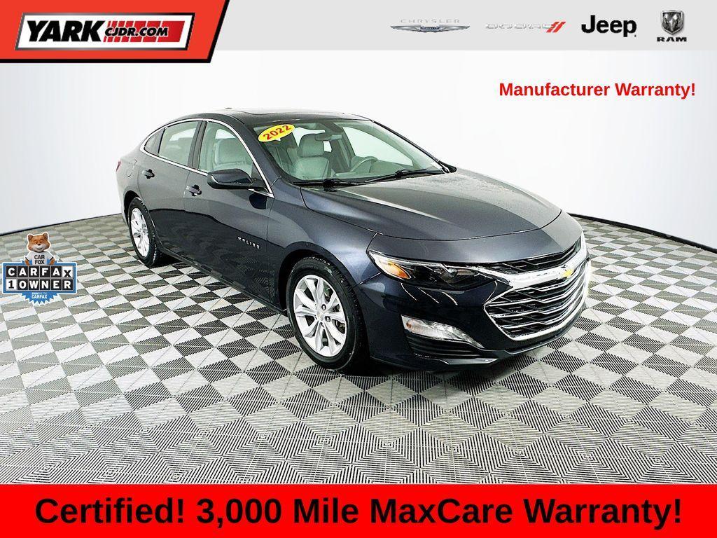 used 2022 Chevrolet Malibu car, priced at $17,594