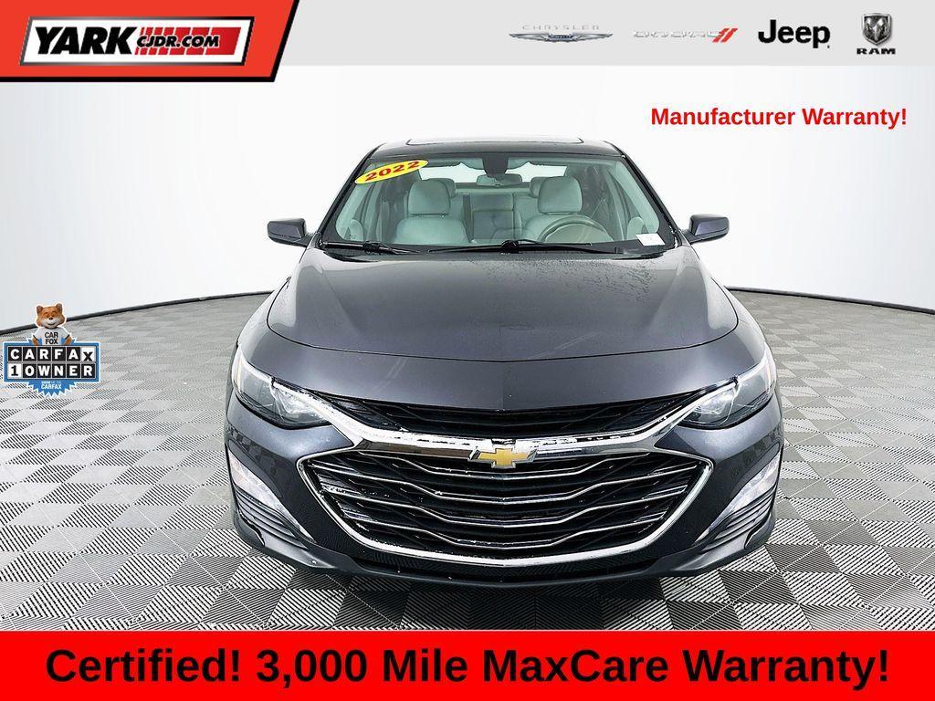 used 2022 Chevrolet Malibu car, priced at $17,594