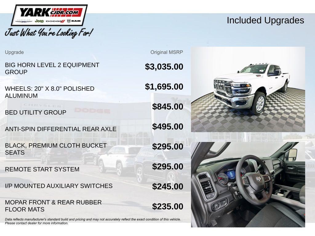 new 2026 Ram 2500 car, priced at $55,407