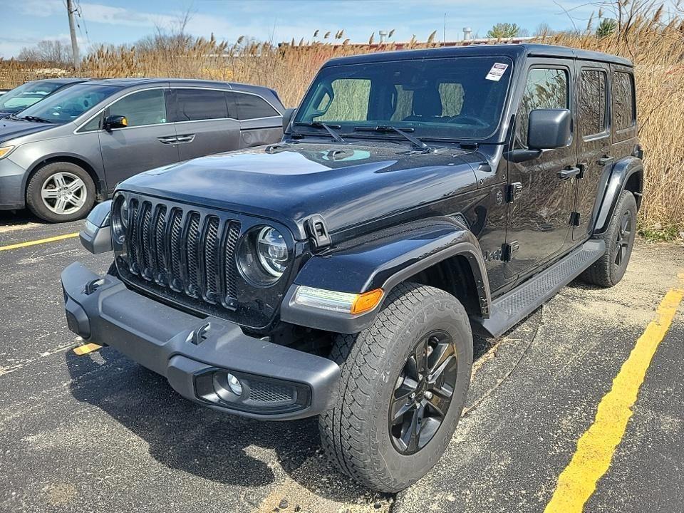 used 2021 Jeep Wrangler Unlimited car, priced at $34,800