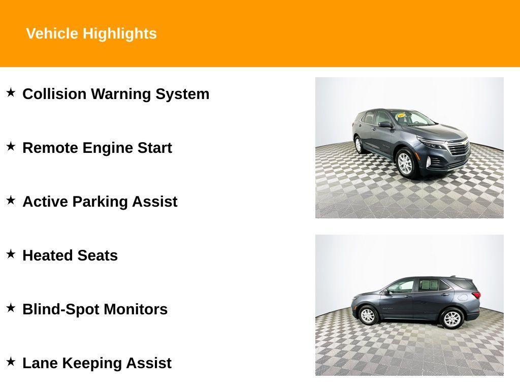 used 2022 Chevrolet Equinox car, priced at $20,704