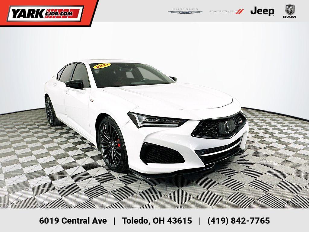 used 2021 Acura TLX car, priced at $39,899