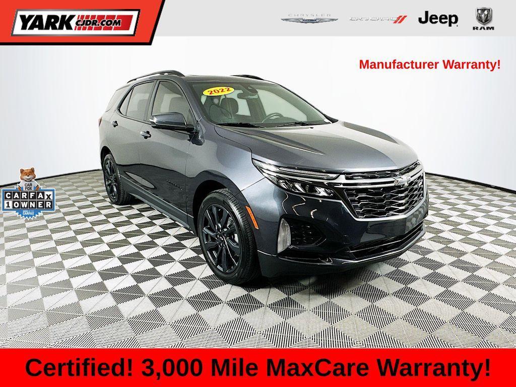 used 2022 Chevrolet Equinox car, priced at $22,499