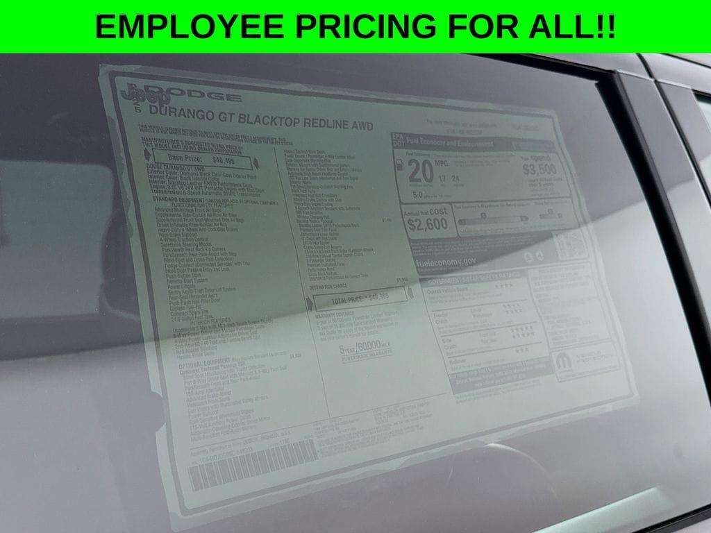 new 2025 Dodge Durango car, priced at $45,269