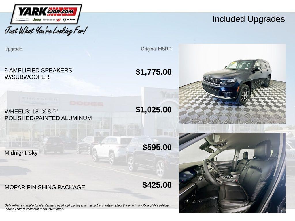 used 2023 Jeep Grand Cherokee L car, priced at $35,554