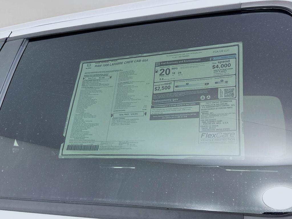 new 2026 Ram 1500 car, priced at $59,944