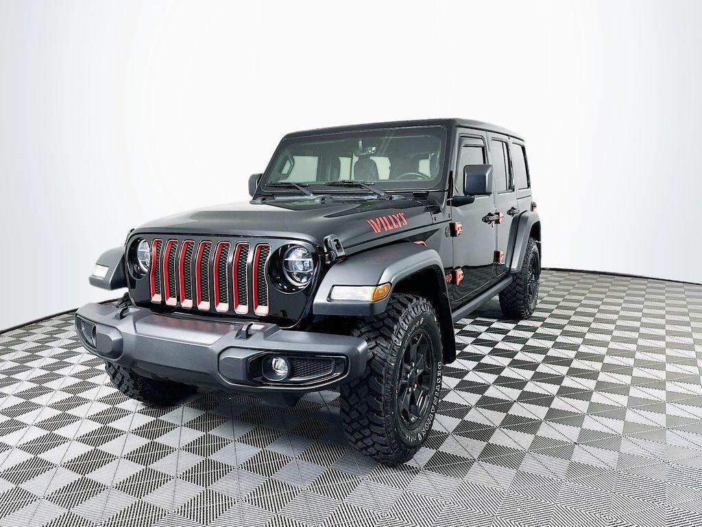 used 2021 Jeep Wrangler Unlimited car, priced at $29,909