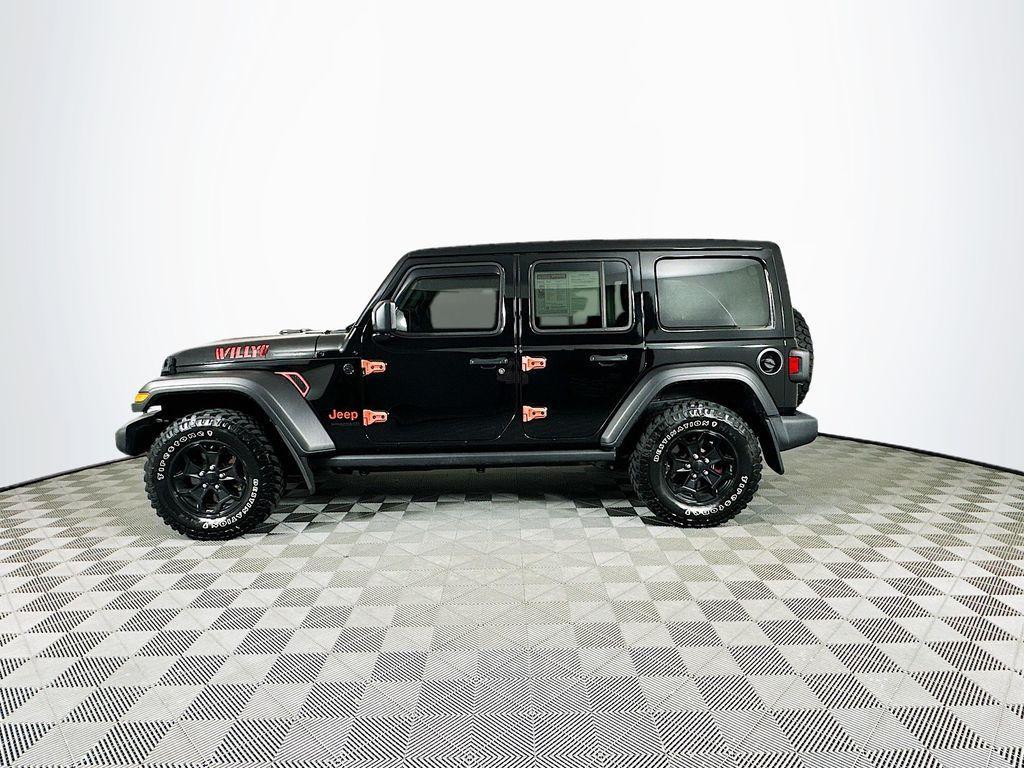 used 2021 Jeep Wrangler Unlimited car, priced at $29,909