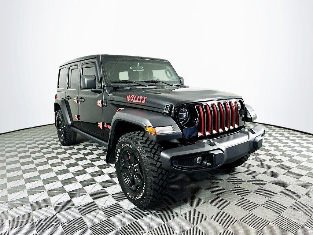 used 2021 Jeep Wrangler Unlimited car, priced at $29,909