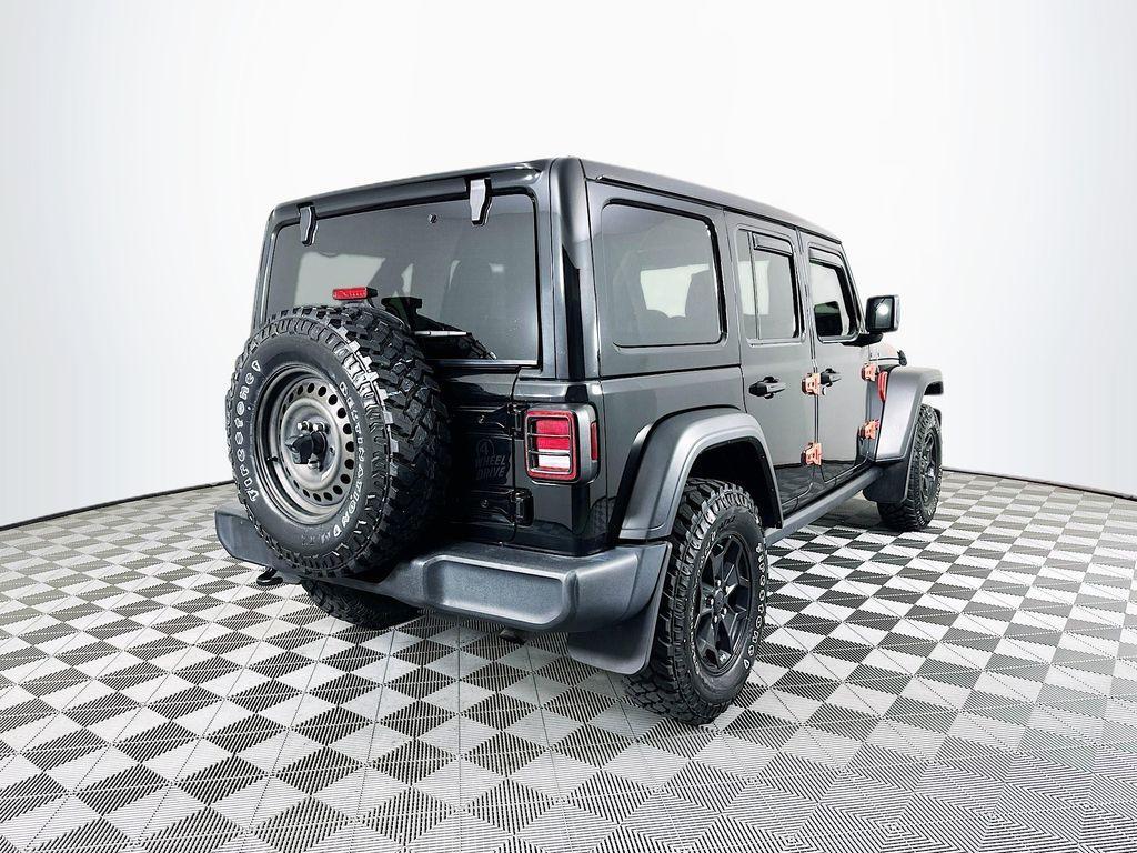 used 2021 Jeep Wrangler Unlimited car, priced at $29,909