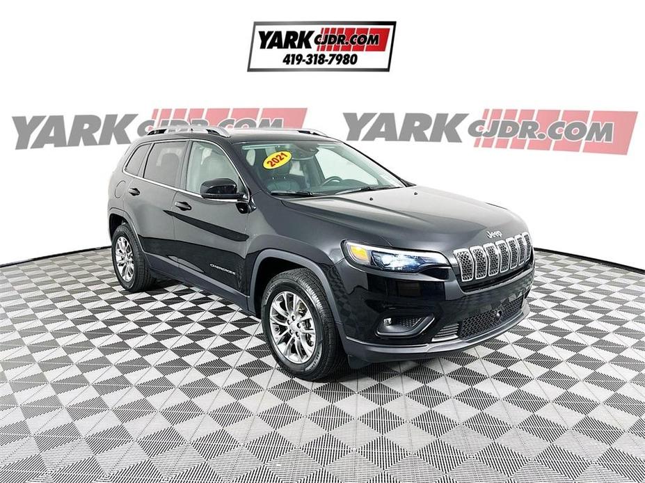 used 2021 Jeep Cherokee car, priced at $23,404