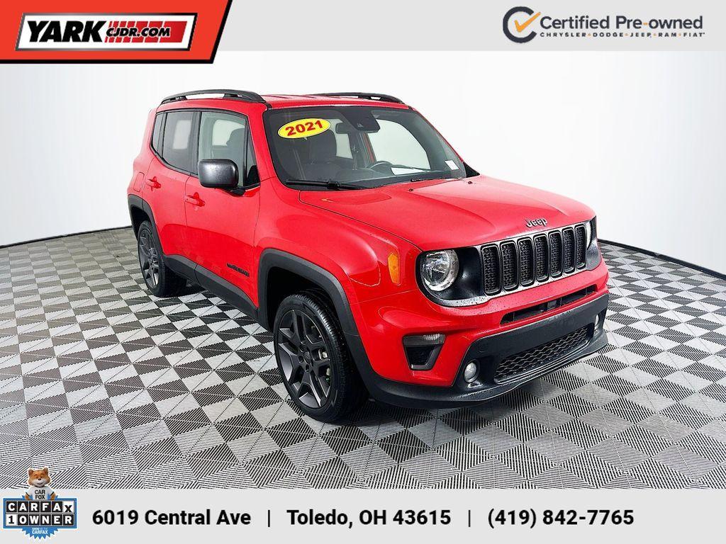 used 2021 Jeep Renegade car, priced at $19,998