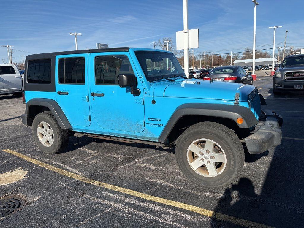 used 2018 Jeep Wrangler JK Unlimited car, priced at $17,998
