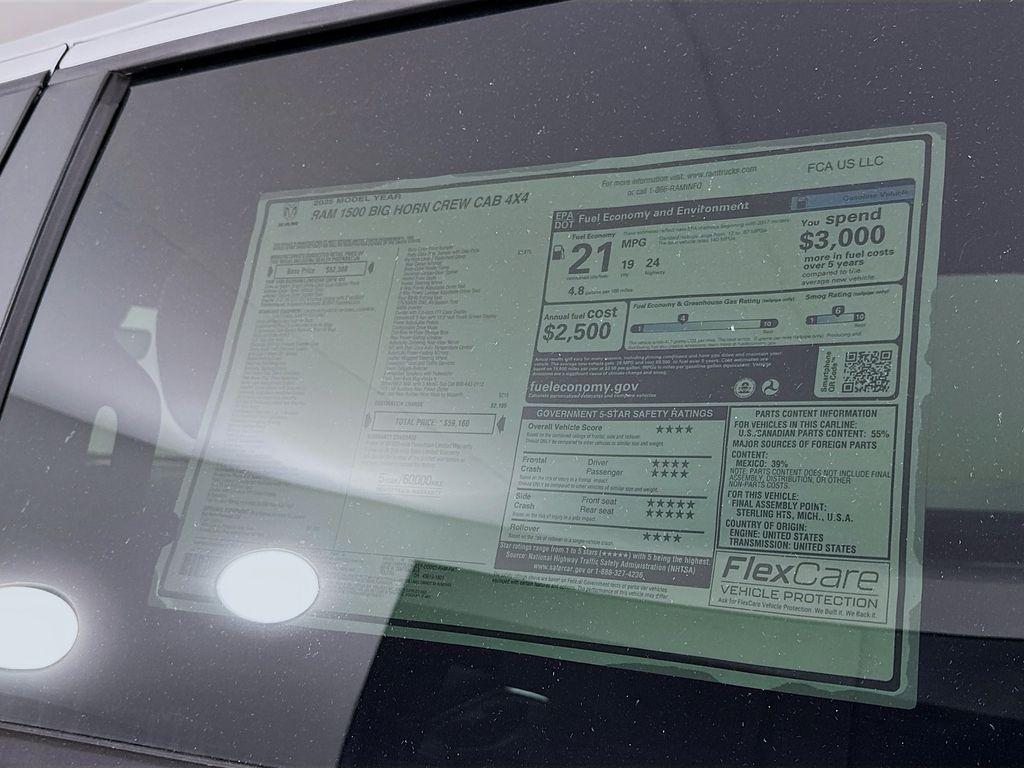 new 2025 Ram 1500 car, priced at $44,672