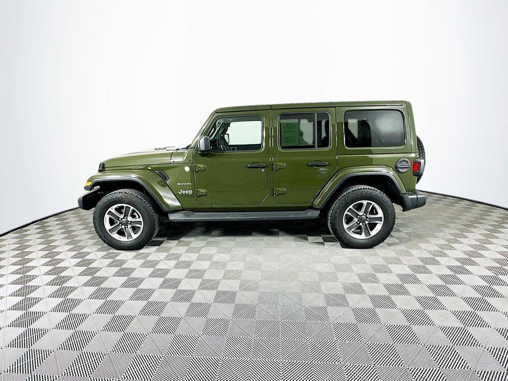 used 2021 Jeep Wrangler Unlimited car, priced at $32,908