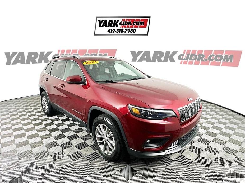 used 2021 Jeep Cherokee car, priced at $23,909
