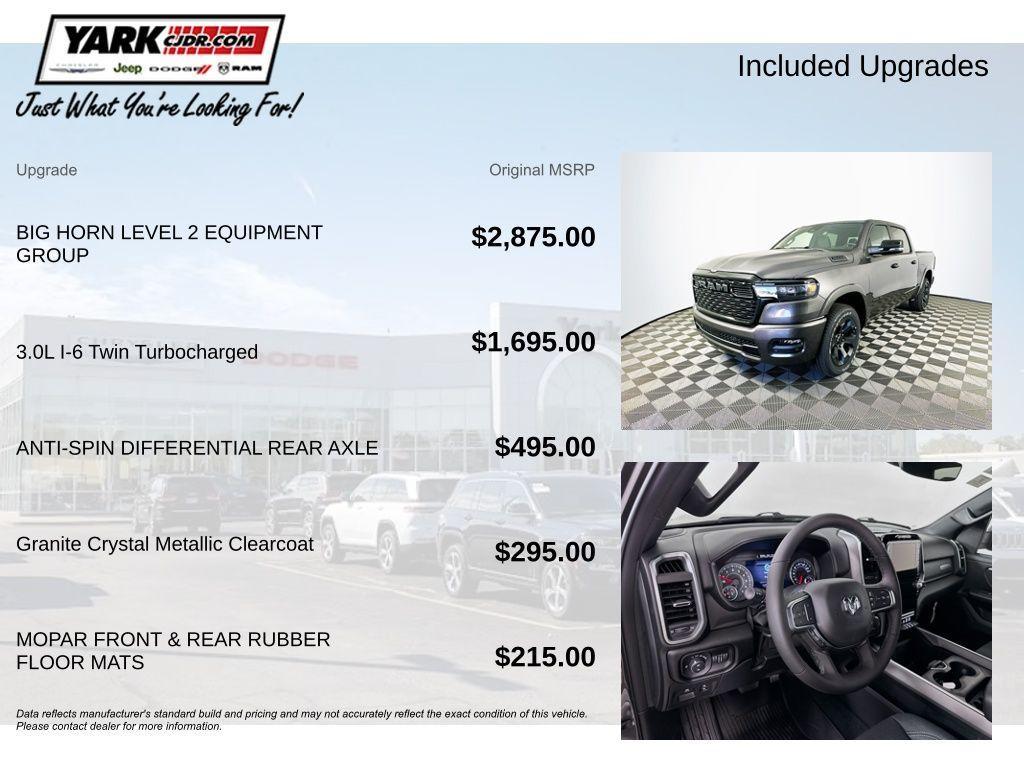 new 2026 Ram 1500 car, priced at $51,890