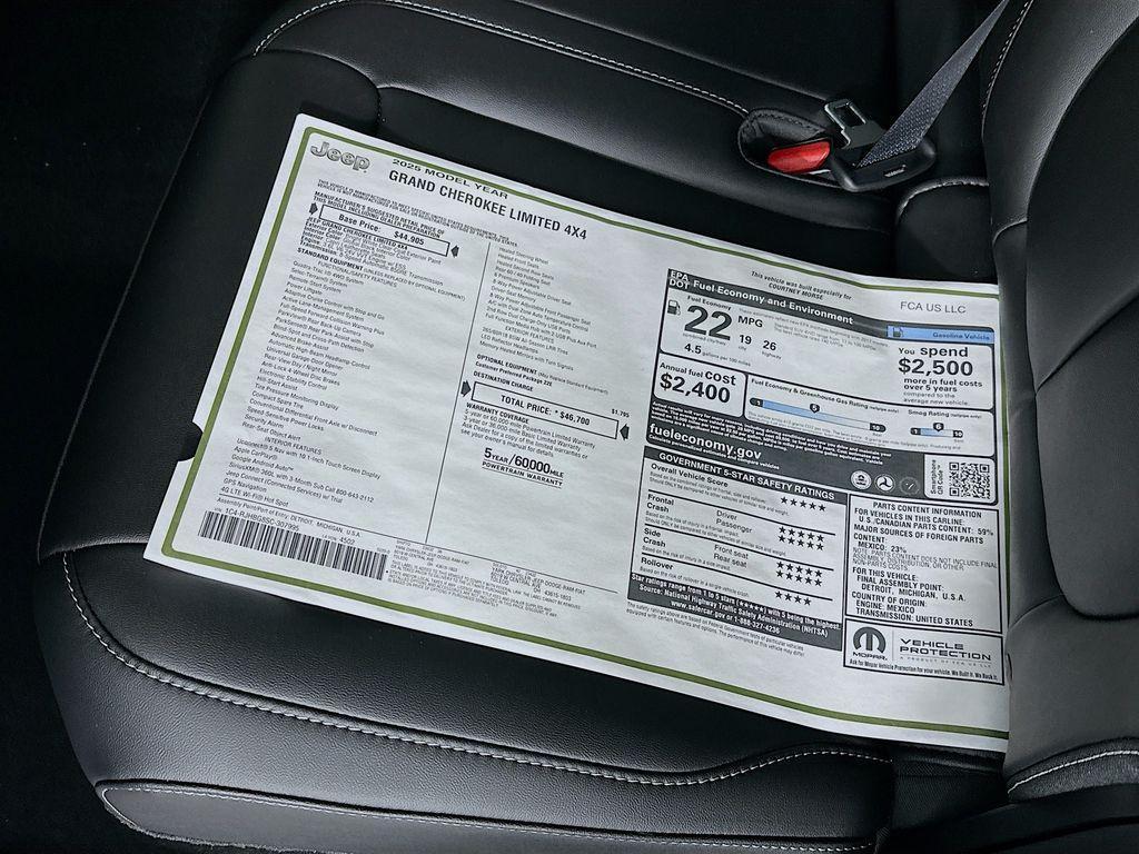 new 2025 Jeep Grand Cherokee car, priced at $40,906