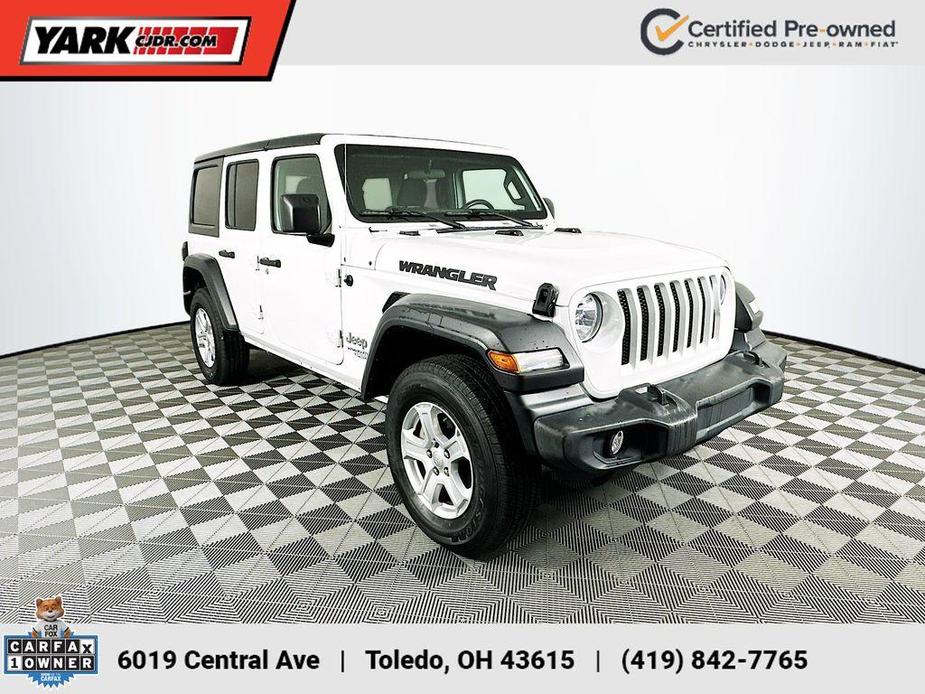 used 2021 Jeep Wrangler Unlimited car, priced at $29,909