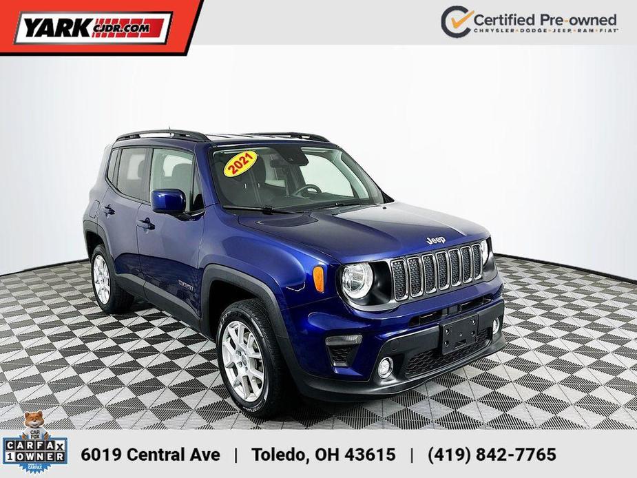 used 2021 Jeep Renegade car, priced at $18,504