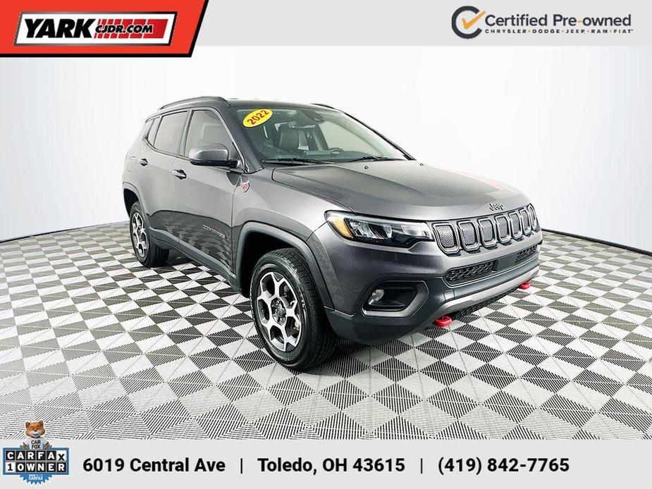 used 2022 Jeep Compass car, priced at $21,844