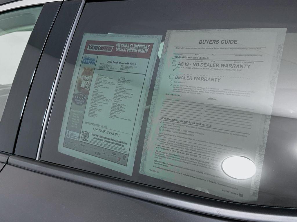 used 2024 Buick Encore GX car, priced at $26,994