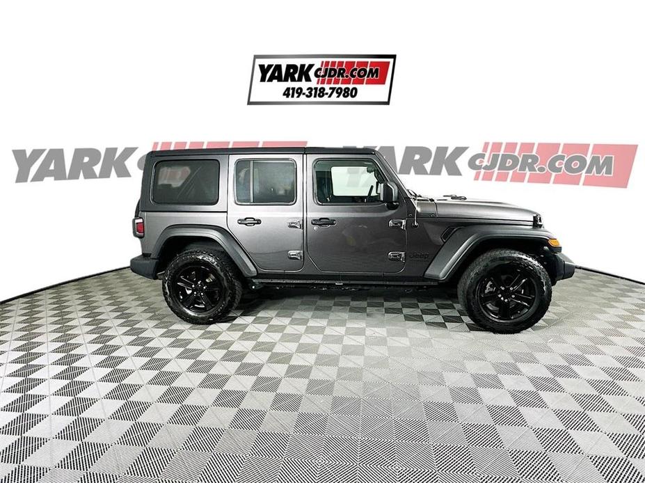 used 2021 Jeep Wrangler Unlimited car, priced at $31,908