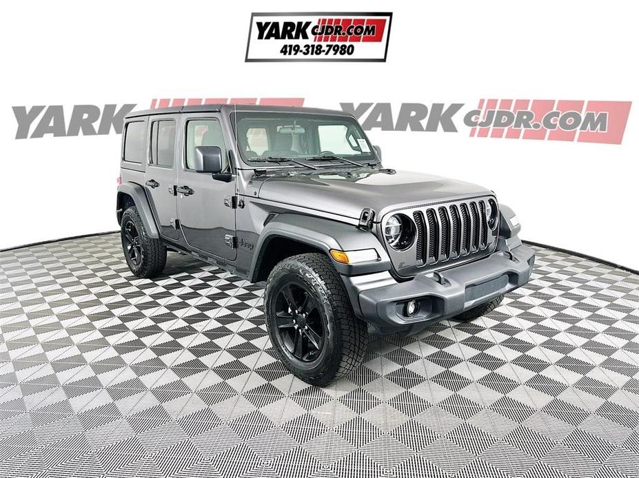used 2021 Jeep Wrangler Unlimited car, priced at $31,908