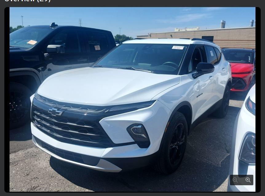 used 2024 Chevrolet Blazer car, priced at $27,712