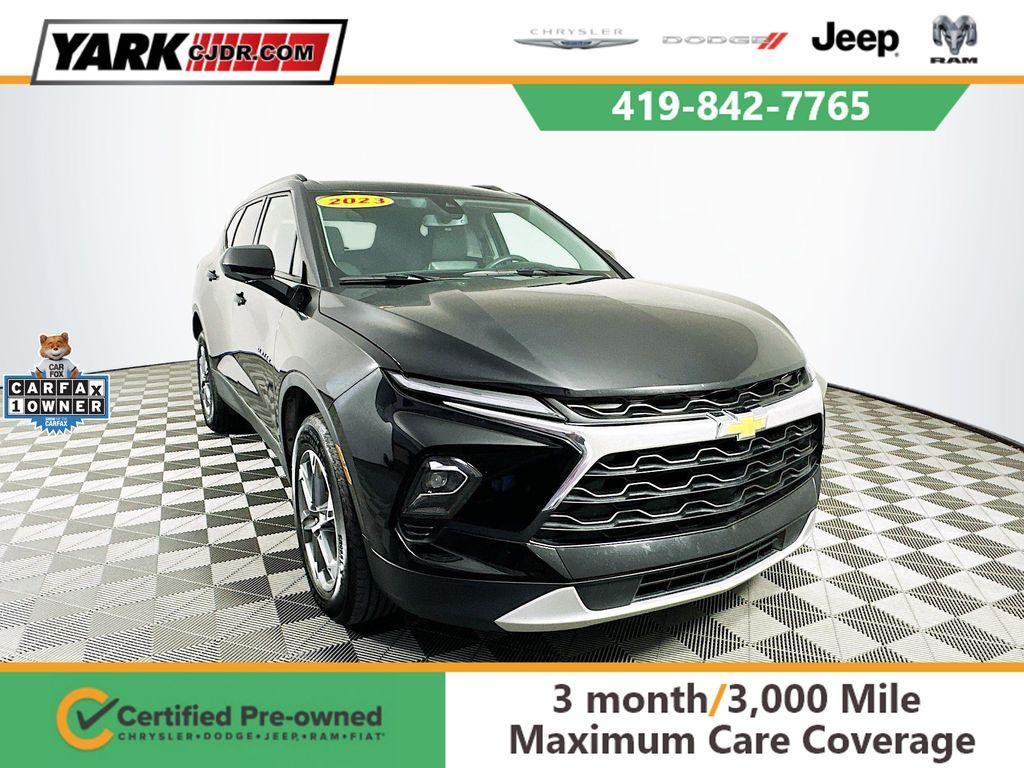 used 2023 Chevrolet Blazer car, priced at $24,398